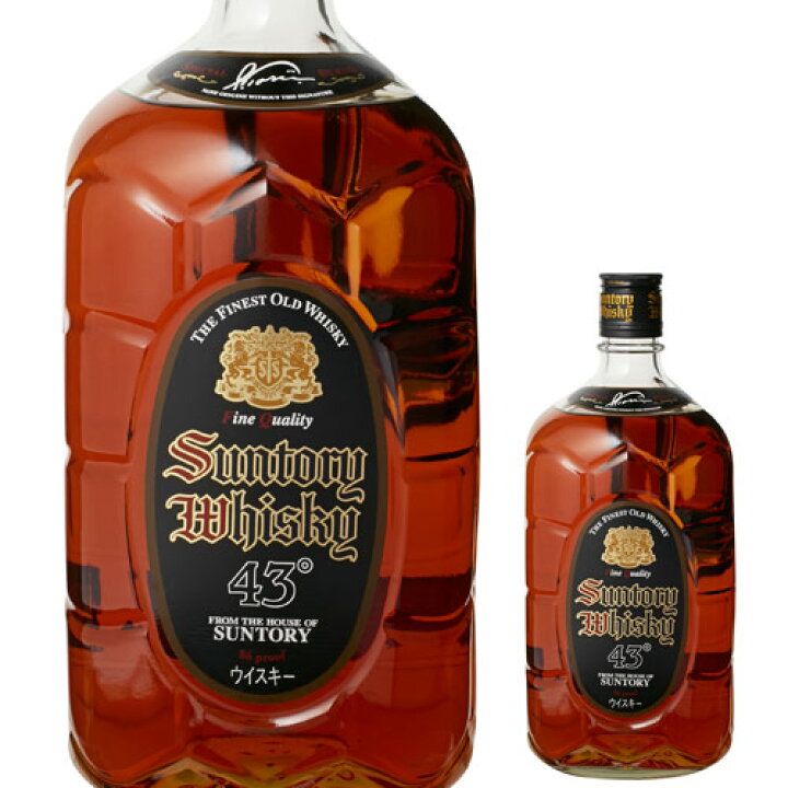 楽天市場】[瓶]サントリー 角瓶 黒 43度 1920ml[ウイスキー 