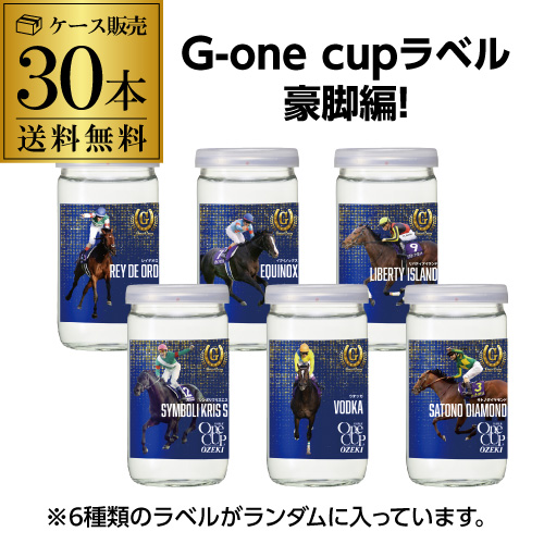 大関 上撰 ワンカップ G-OneCup 豪脚編 送料無料 G1 日本酒 清酒 競馬