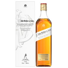 ジョンウォーカー＆サンズ セレブラトリー ブレンド 700ml 51度 スコットランド スコッチ ブレンデッド ウイスキー ジョニーウォーカー 200周年記念 whisky 長S 母の日