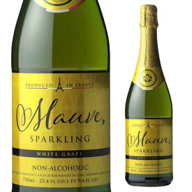 モーヴ スパークリング ホワイト グレープジュース 750ml ノンアルコールワイン シャンパン アルコールフリー Alc.0% 長S
