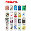 送料無料 日本全国20種類のカップ酒セット 商品説明ビラ付き20本 日本酒 地酒 プレゼント 贈り物 飲み比べ ギフト 酒 長S