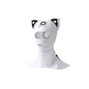 フェイスキニ 顔ビキニ 目だし帽 水泳帽 レディース キッズ スイミングキャップ 猫耳 可愛い 軽量 UVカット 紫外線対策 日焼け対策 日除けフード 通気性 速乾性 伸縮性 ダイビング フード ジ