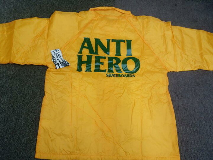楽天市場】【Anti Hero】スケートボード COACH JACKET アンチヒーロー 