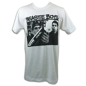 BEASTIE BOYS �r�[�X�e�B�E�{�[�C�Y�@BB Boom Box T-Shirt (White) T�V���c