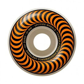 【SPITFIRE】　FORMULA FOUR CLASSIC Orange 53mm 99D (Set Of 4)　WHEEL スピットファイヤー ウィール　スケートボード スケボー SKATEBOARD
