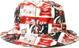 MILLER HIGH LIFE BUCKET　ミラー・ライト ビール　　帽子　オフィシャル　ライセンス