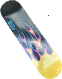 【SHOWGEKI 】7.625×31.1　 FLAME BLACK SWITHコンケーブ Skateboard Deck ショウゲキ　スケートボード　デッキ KIDS 子供