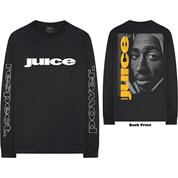 楽天市場】JUICE TUPAC 2PAC UNISEX LONG SLEEVE T-SHIRT: RESPECT T 