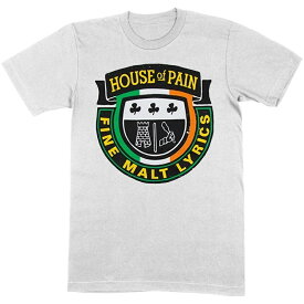 HOUSE OF PAIN UNISEX T-SHIRT: FINE MALT ハウス・オブ・ペインTシャツ(ホワイト) オフィシャル！official license　正規品