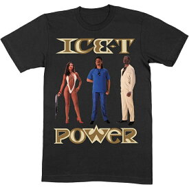ICE-T UNISEX TEE: POWER　アイス-T Tシャツ(ブラック) オフィシャル！official license　正規品
