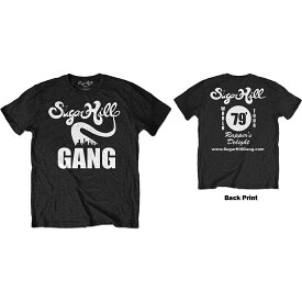 THE SUGAR HILL GANG UNISEX T-SHIRT: RAPPERS DELIGHT TOUR 　Tシャツ(ブラック) オフィシャル！official license　正規品