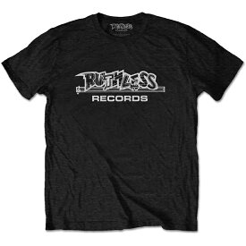 N.W.A UNISEX T-SHIRT: RUTHLESS RECORDS LOGO　Tシャツ(ブラック) オフィシャル！official license　正規品