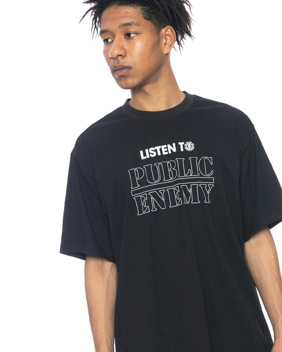 楽天市場】ELEMENT メンズ 【PUBLIC ENEMY】PEXE Listen to エレメント 