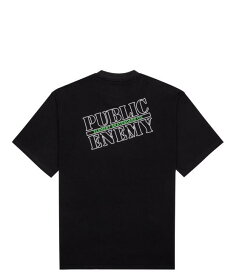 ELEMENT メンズ 【PUBLIC ENEMY】Logo Flint エレメントパブリック エネミー　Tシャツ