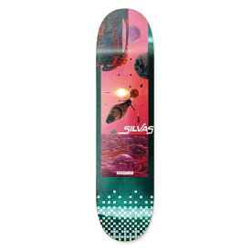 【PRIMITIVE】8.0 × 31.75 PRIMITIVE SILVAS NEW WORLDS DECKプリミティブ　スケートボード　デッキ