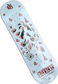 【like SKATEBOARDS　X　hyaku369 】8.0 × 31.8 MELLOW concave Skateboard Deck　カナディアンメイプル 7PLY +グラスファイバー1PLY EPOXY RESIN Glue (GIRL・ CHOCOLATEに似たコンケーブ)