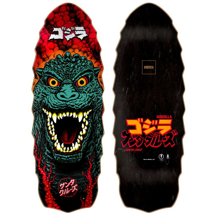 楽天市場】SANTA CRUZ X GODZILLA DESTROYER DECK 11″ X 32 サンタ 