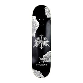【DISORDER】　8.125 × 31.75 Lost Angels Deck BLACK/ WHITEデスオーダー　スケートボード　デッキ