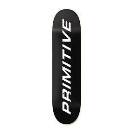 【PRIMITIVE】8.25 × 31.85 EURO SLANT CORE BLACK Skateboard Deck プリミティブ　スケートボード　デッキ