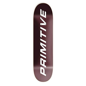 【PRIMITIVE】8.125 × 31.75 EURO SLANT CORE BURGUNDY Skateboard Deck プリミティブ　スケートボード　デッキ