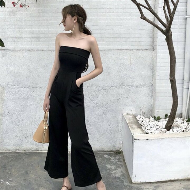 楽天市場】オールインワン レディース 春 夏 秋 サロペット パンツ 
