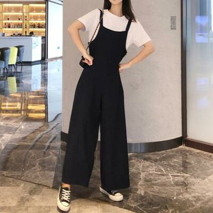 楽天市場】セットアップ レディース サロペットセット トップス 半袖 T 
