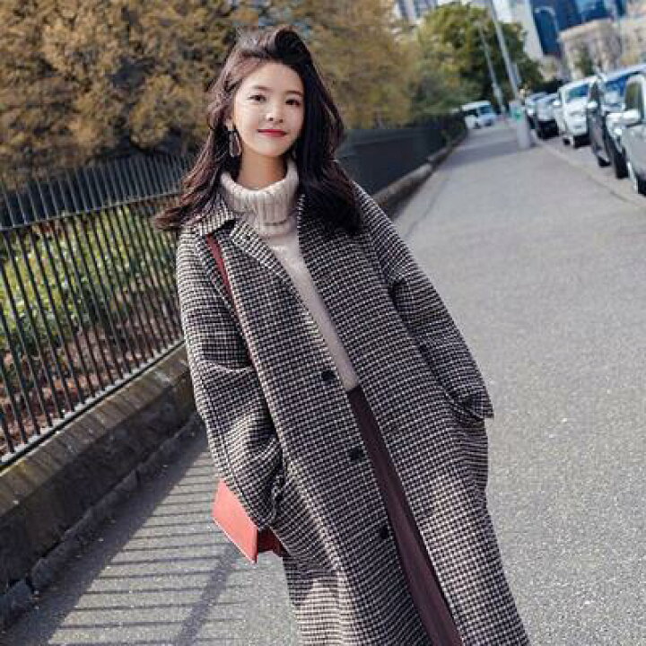 楽天市場】チェスターコート ジャケット 千鳥格子 コート アウター 