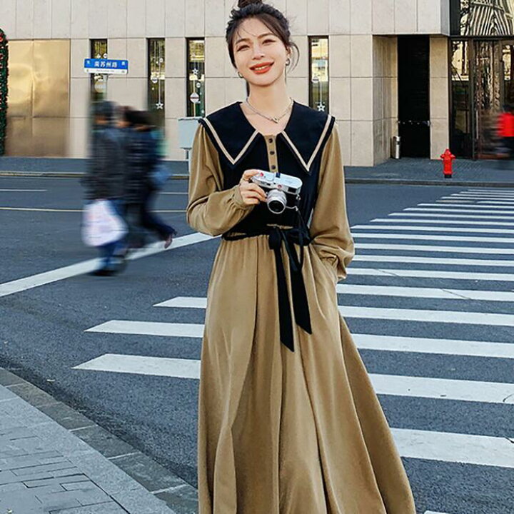 楽天市場】ロングワンピース レディース おしゃれ カジュアル ロング丈 