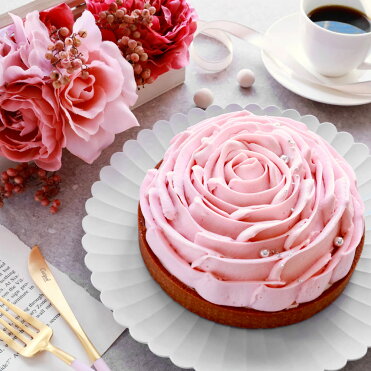 母の日特別セット フロレゾン ケーキ 5号 花 薔薇 フラワー バラ ケーキ 冷凍ケーキ 美味しい ご褒美スイーツ お取り寄せスイーツ 贈り物 おしゃれ かわいい 可愛い インスタ映え ギフト プレゼント カーネーション Room 欲しい に出会える