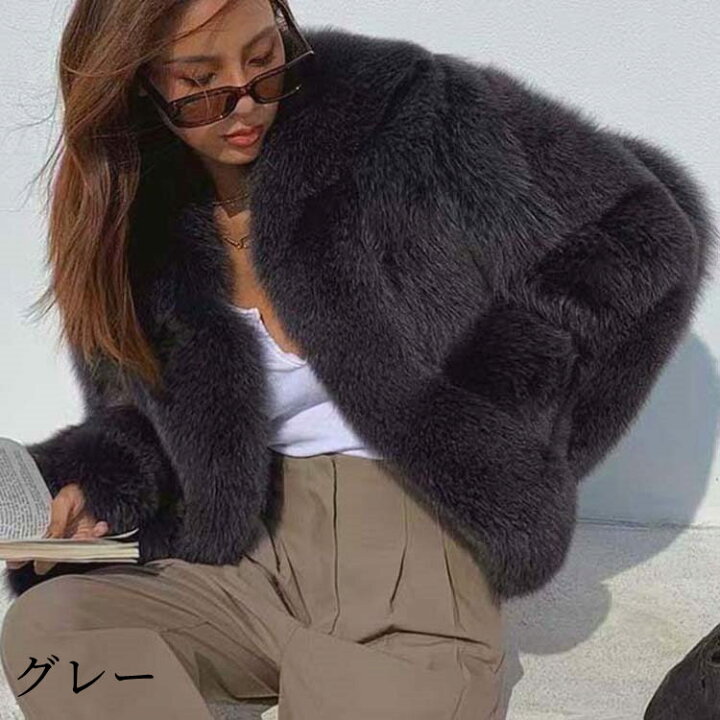 楽天市場】【2024新作秋冬】コート ジャケット フォックス リアル 
