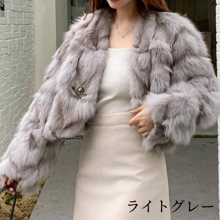 楽天市場】【2024新作秋冬】コート ジャケット フォックス リアル 