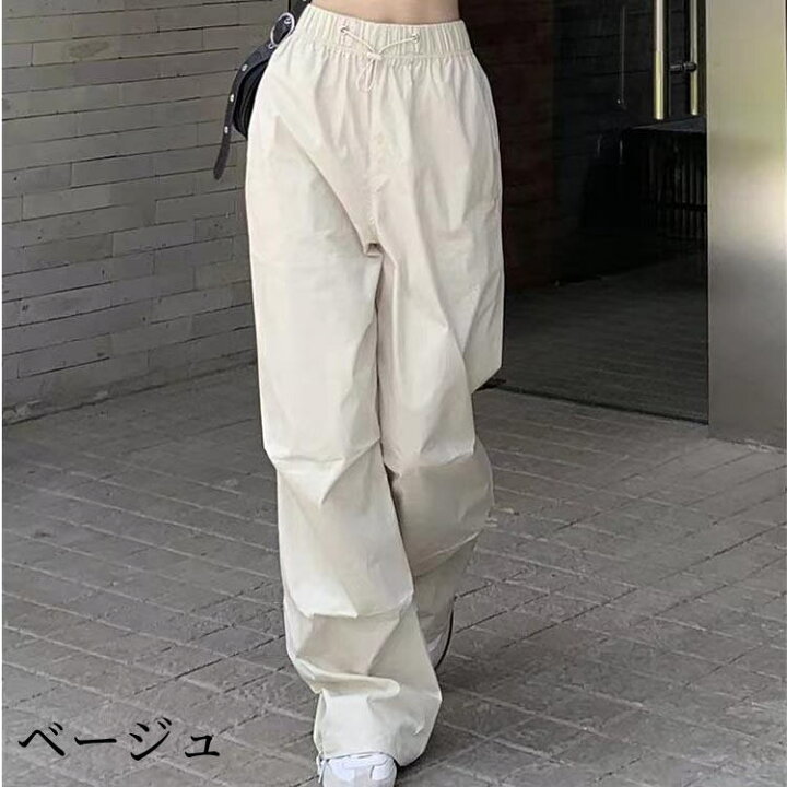 楽天市場】パンツ レディース 春夏 ボトムス ネイビー/ベージュ S/M/L