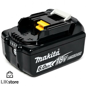 �}�L�^ BL1860B 18V 6.0Ah ���`�E���C�I���o�b�e�� ���� makita DC18RF�Ή� A-60464 �c�ʕ\���E���Ȍ̏�f�f�t