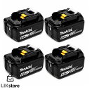マキタ BL1860B 4個 セット 18V 6.0Ah リチウムイオンバッテリ 純正 makita DC18RF対応 A-60464 残量表示・自己故障診…