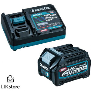 �}�L�^ BL4025 1�� + DC40RA �[�d�� �Z�b�g 36V (40Vmax) 2.5Ah ���`�E���C�I���o�b�e�� ���� makita A-69923 �c�ʕ\���E���Ȍ̏�f�f�t