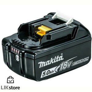 �}�L�^ BL1850B 18V 5.0Ah ���`�E���C�I���o�b�e�� ���� makita DC18RF�Ή� A-59900 �c�ʕ\���E���Ȍ̏�f�f�t