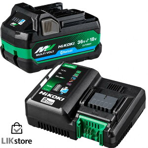 �n�C�R�[�L BSL36A18BX 1�� UC18YDML �}���[�d�� �Z�b�g 36V 2.5Ah 18V 5.0Ah Bluetooth ��2���� �}���`�{���g�o�b�e���[ 2�|�[�g USB�[�q ���� HiKOKI