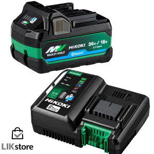 �n�C�R�[�L BSL36B18BX 1�� UC18YDML �}���[�d�� �Z�b�g 36V 4.0Ah 18V 8.0Ah Bluetooth ��2���� �}���`�{���g�o�b�e���[ 2�|�[�g USB�[�q ���� HiKOKI