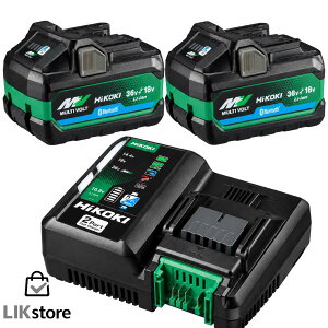 �n�C�R�[�L BSL36B18BX 2�� UC18YDML �}���[�d�� �Z�b�g 36V 4.0Ah 18V 8.0Ah Bluetooth ��2���� �}���`�{���g�o�b�e���[ 2�|�[�g USB�[�q ���� HiKOKI