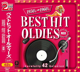 【正規品 本人歌唱】洋楽 ベスト・ベストヒットオールディーズ 2枚組 全40曲収録 レッド ザ・ロネッツ CD トリニ ロペス ザ・ライチャス ブラザーズ ボビー・ヴィントン 名曲 海外 音楽 歌 ポップス 1950年代 ベストアルバム メール便送料無料