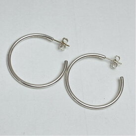 【中古】 Tiffany ティファニー ヴィンテージ フープ ピアス 925 スターリング シルバー