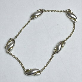 【中古】 Tiffany ティファニー シーホース 5連 ブレスレット 925 スターリング シルバー