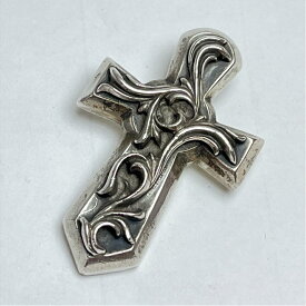 【中古】 Chrome Hearts クロムハーツ バルカンクロス スモール ペンダント 925 スターリング シルバー