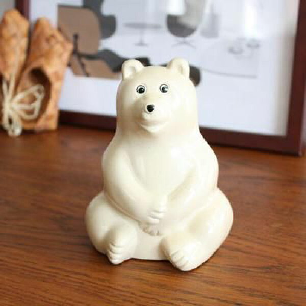 しろくま貯金箱 Polar Bear ポーラーベアー Money box PLASTEP プラステップ 北欧雑貨 フィンランド
