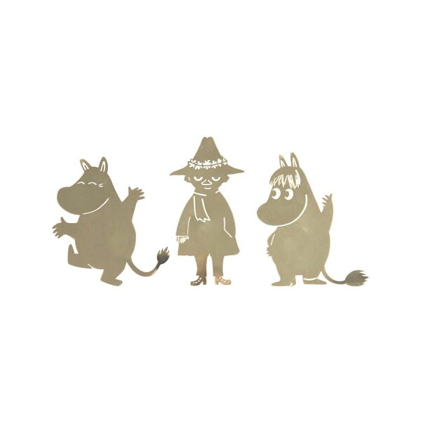 マグネット3個セット ムーミン、スナフキン、フローレン Pluto プルート MOOMIN 北欧雑貨 スウェーデン ネコポス配送