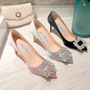 �y���������z2024 SS �V�� 3color Bijou �p���v�X �q�[�� 2type 6cm�@8cm