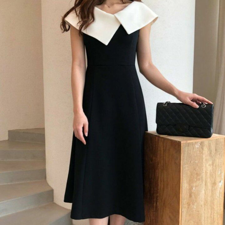 楽天市場】2024年 春夏 新作 2color アシンメトリー ビッグカラー  