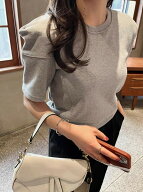 【一部即納】【送料無料】2026 SS 新作 3color Puff sleeve sweat tee