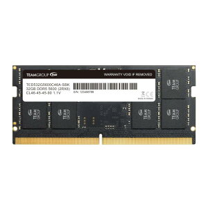 Team �m�[�gPC�p������ SO-DIMM DDR5 5600MHz PC4-44800 Elite�V���[�Y ���{�������������K