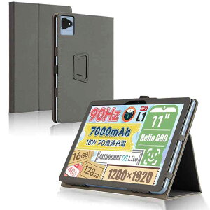 For ALLDOCUBE iPlay60 Pro �P�[�X �^�u���b�g 11�C���` �ی�P�[�X ����PU ���U�[ �S�ʕی� ���߉\ �h���h�� �Փ˖h�~ ���^�y�� �ǂ���G�� Greerass ������ �X�^���h�@�\�t�� ALLDOCUBE iPlay60
